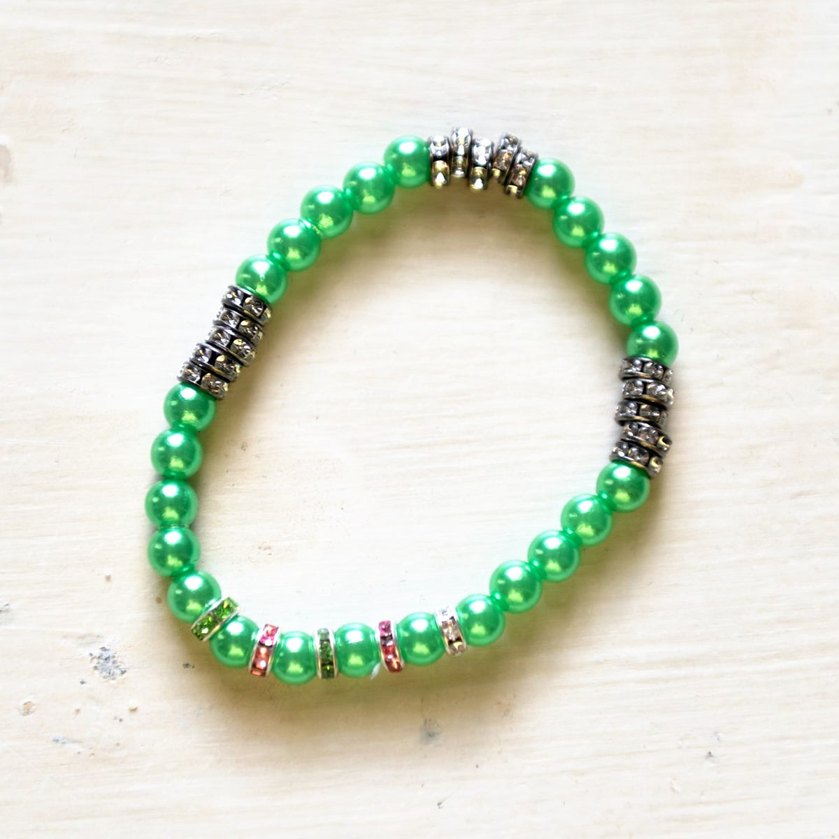 E.S.R. Stacks Emerald Pearl bracelet