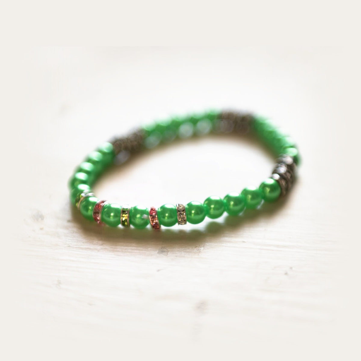 E.S.R. Stacks Emerald Pearl bracelet