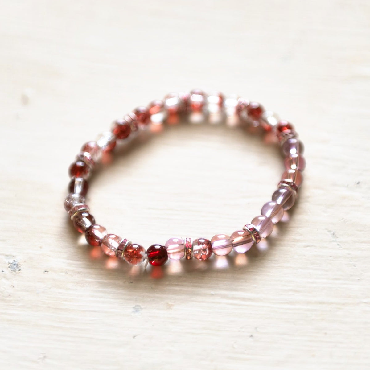 E.S.R. Stacks Berry Crackle bracelet