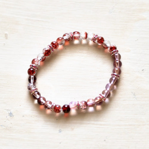 E.S.R. Stacks Berry Crackle bracelet