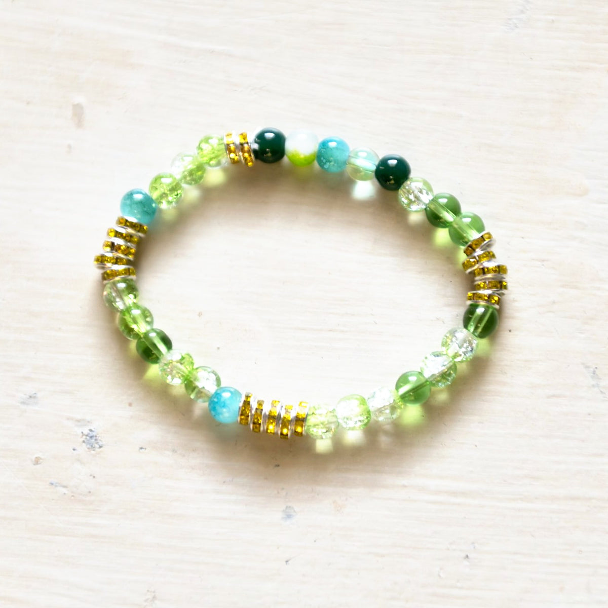 E.S.R. Stacks Lime & Lagoon bracelet
