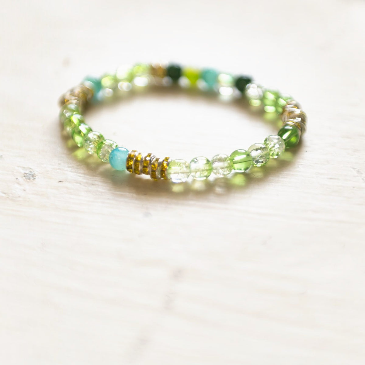 E.S.R. Stacks Lime & Lagoon bracelet