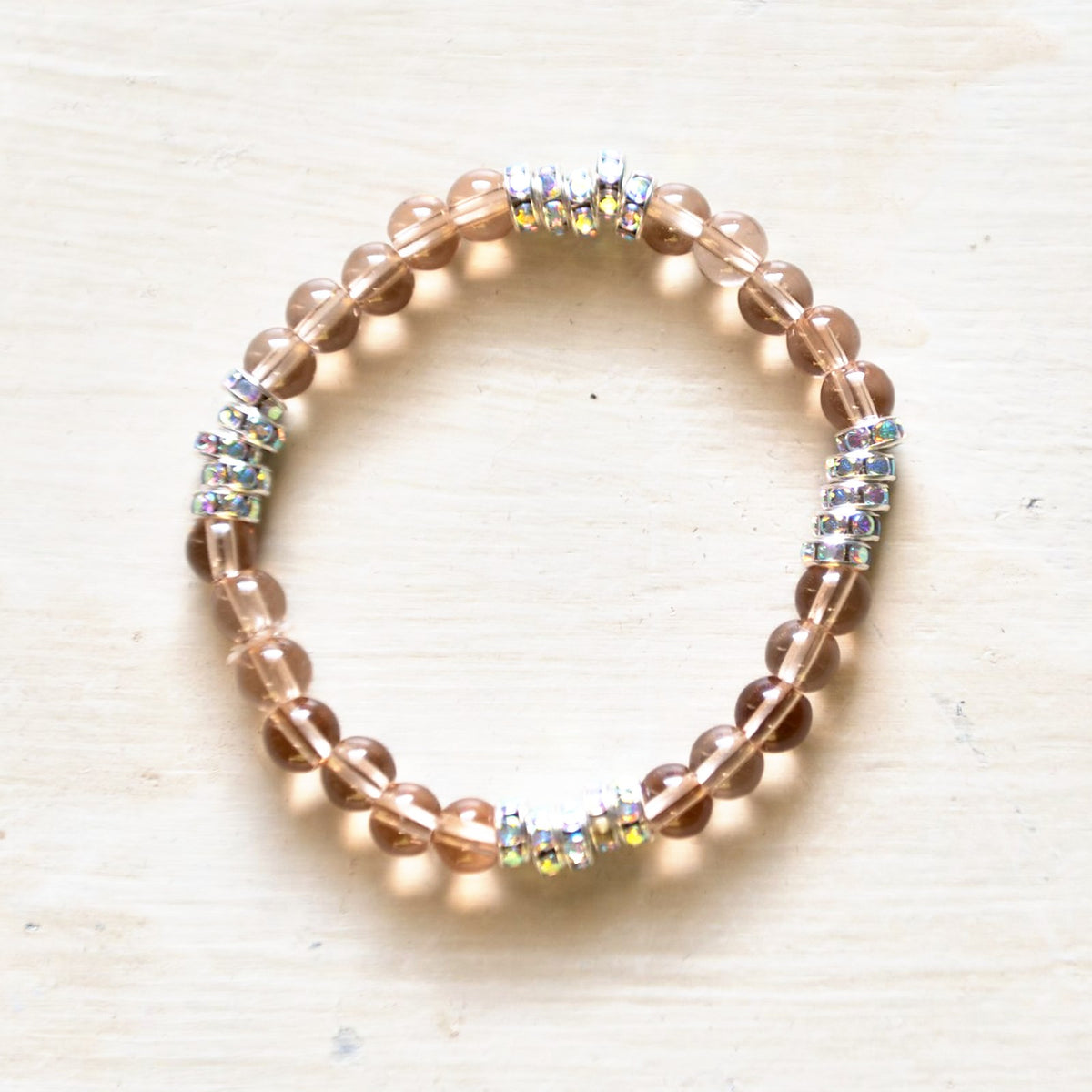 E.S.R. Stacks Peach Shimmer bracelet