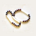 E.S.R. Stacks Garnet & Snow bracelet