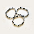E.S.R. Stacks Black Tie Crystal bracelet
