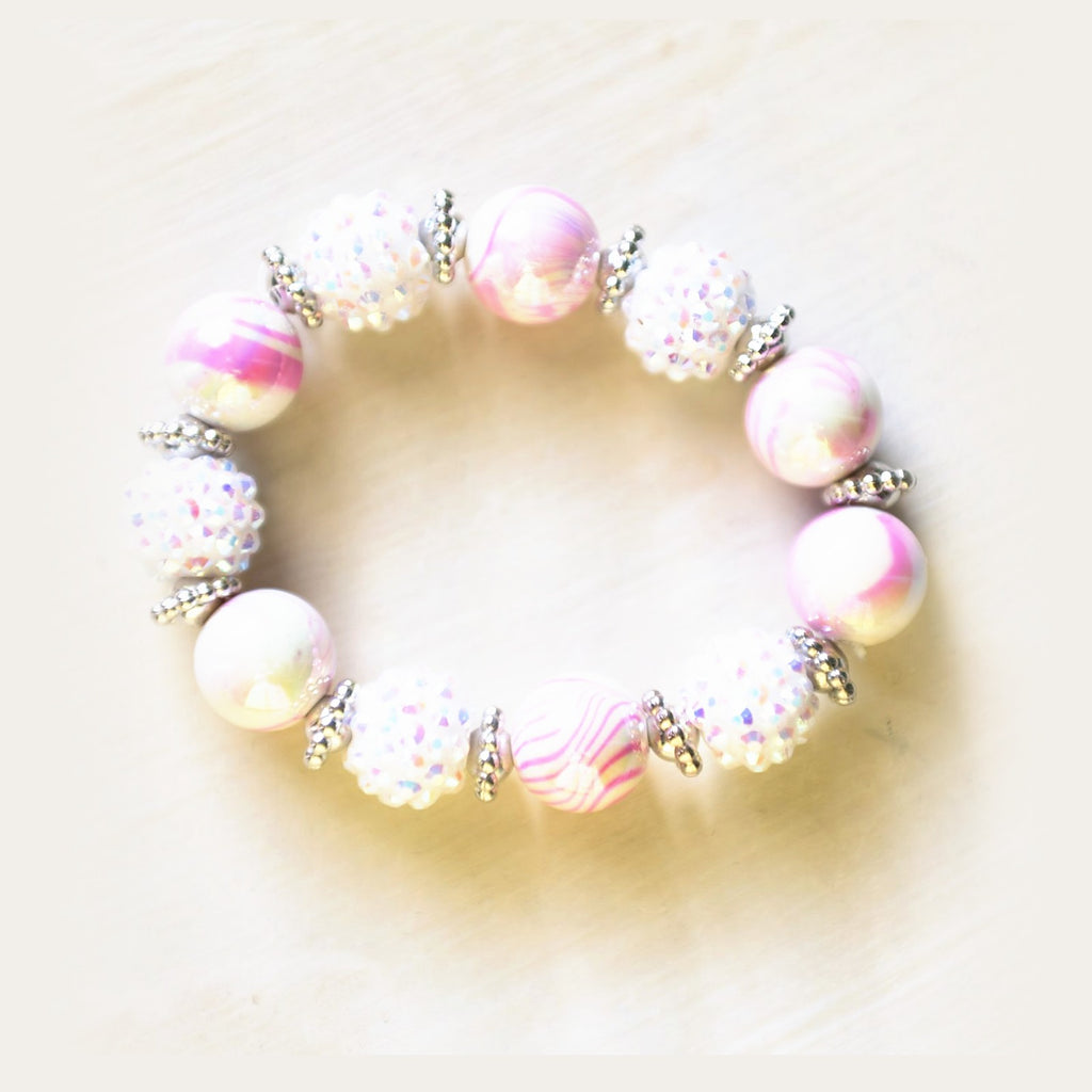 E.S.R. Stacks Cotton Candy Pavé bracelet