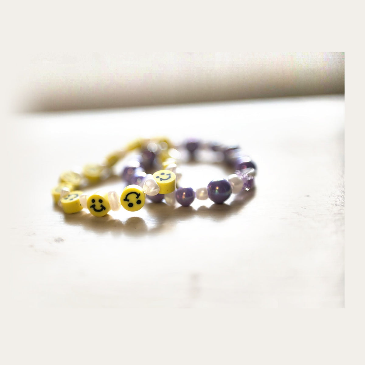 E.S.R. Stacks Lilac Hearts bracelet
