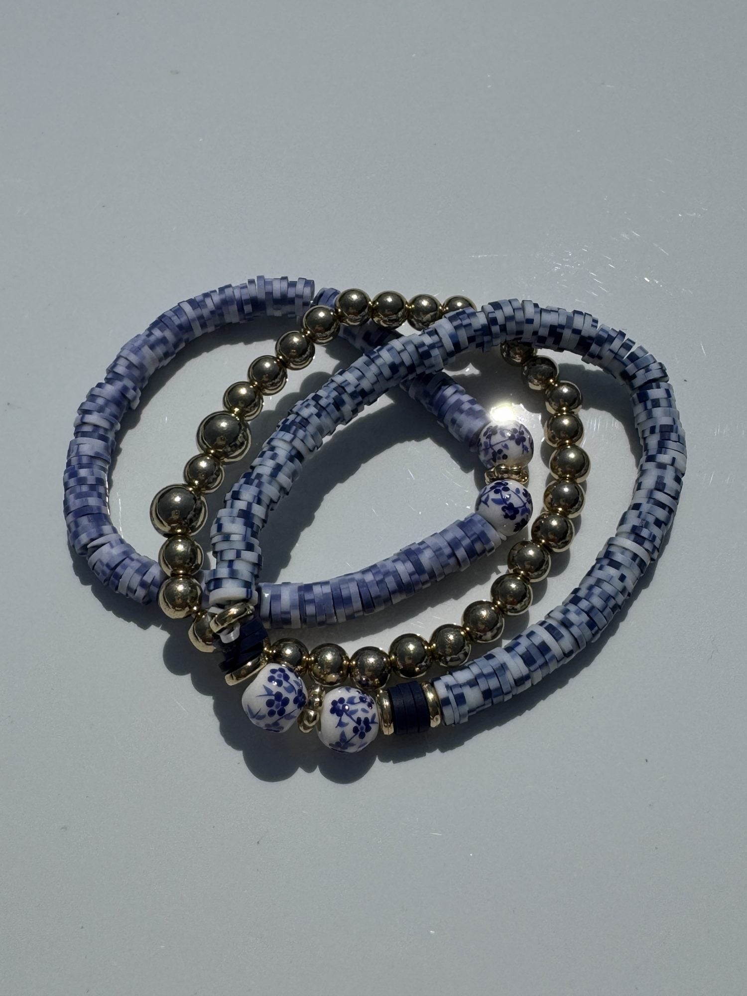 Blue & Bronze Wrap
