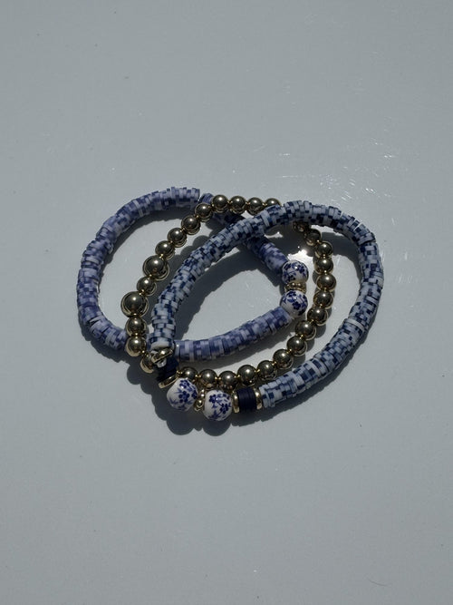 Blue & Bronze Wrap