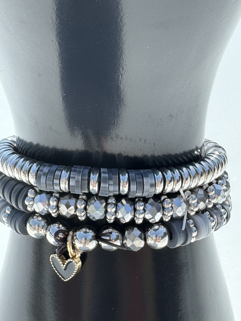 Dove Grey Heart