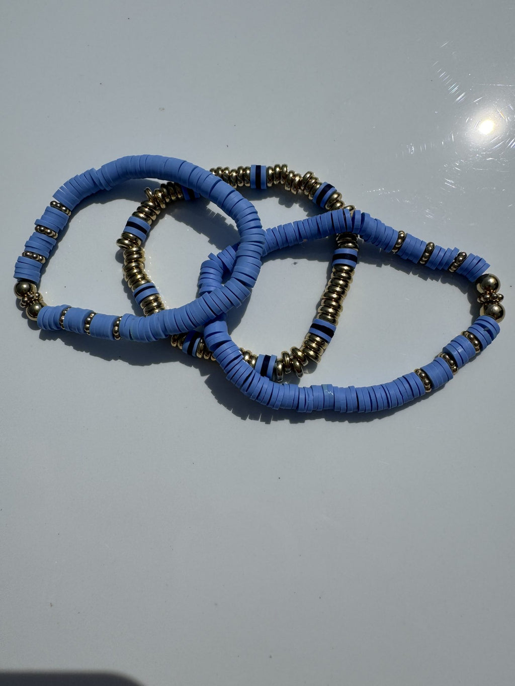 Cobalt Heishi Wrap