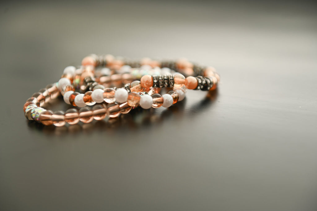 Peach & Pewter
