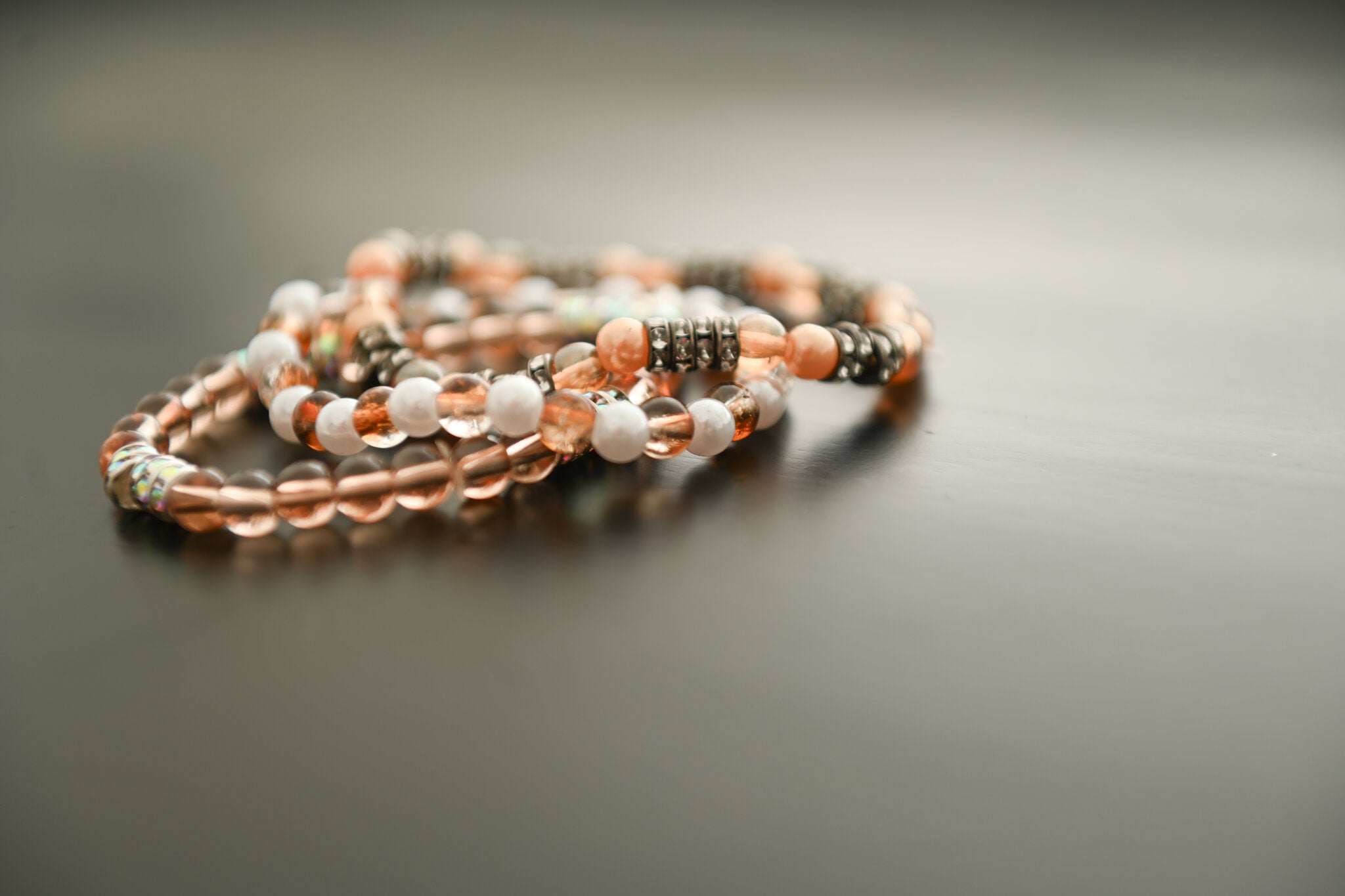 Peach & Pewter