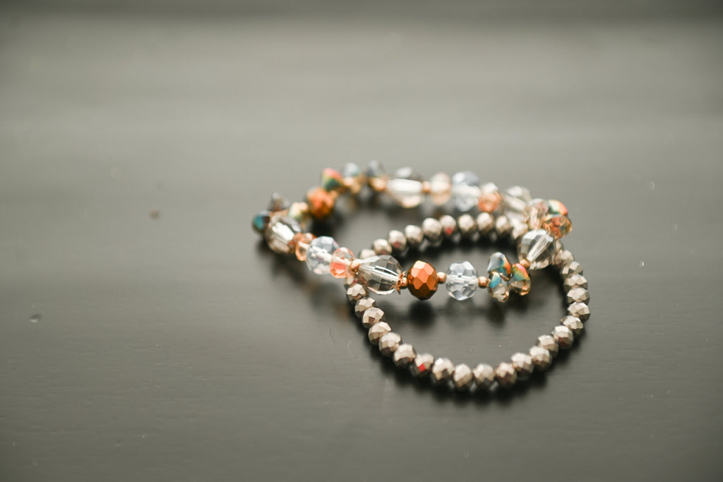 Peach & Pewter